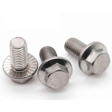 M3-M48 Stainless Steel a2 Din6921 Hexagon 304 316 Stainless Steel Hex Flange Bolts